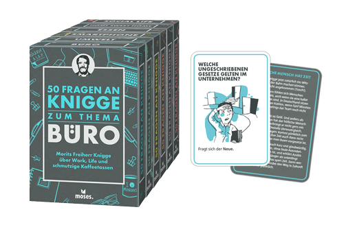 50 Fragen an Knigge zum Thema Büro